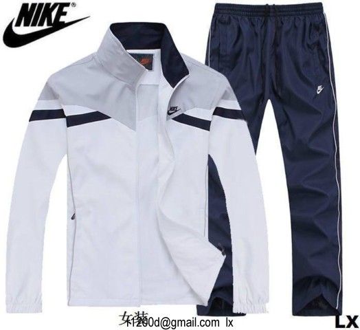 survetement nike femme blanche