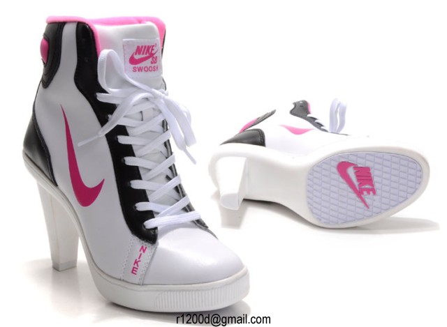 basket nike femme talon compensé