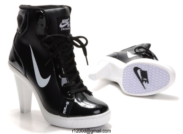 basket nike femme a talon