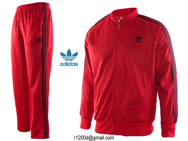 adidas rouge pas cher
