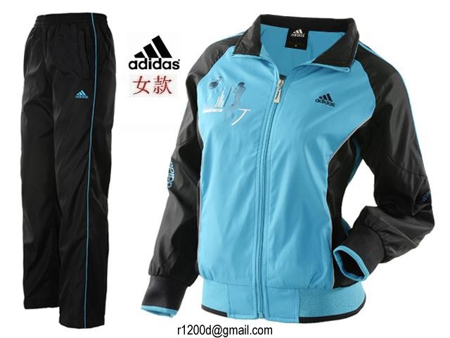 survetement adidas femme bleu turquoise