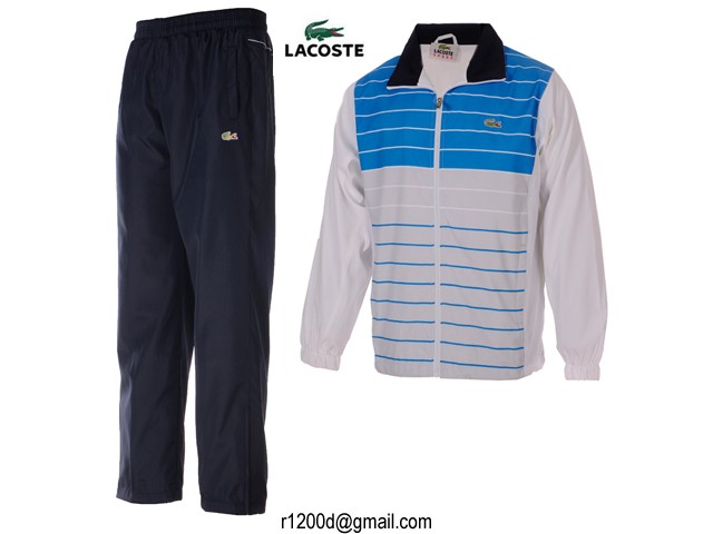 lacoste ancienne collection survetement