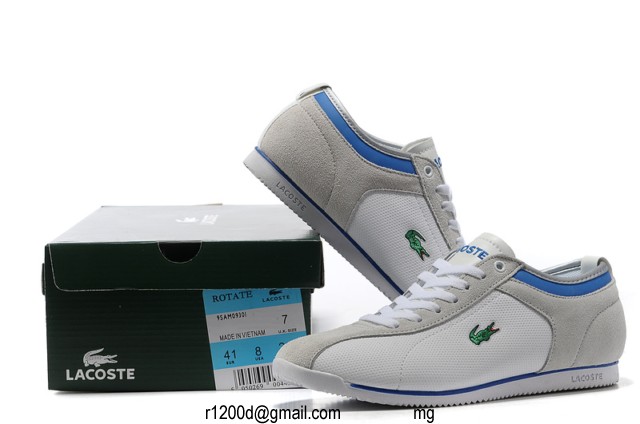 chaussure lacoste ete