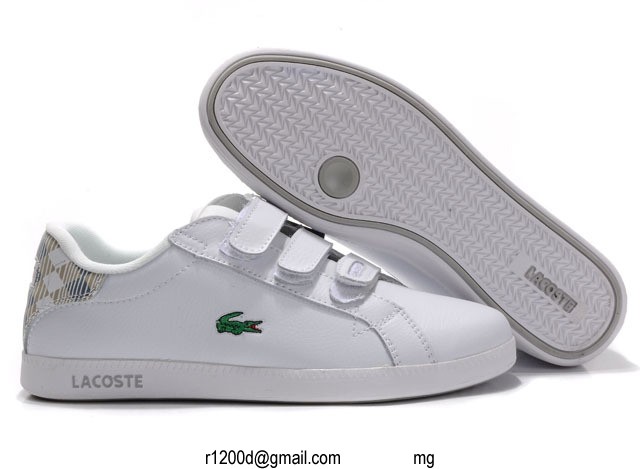 chaussure femme lacoste solde
