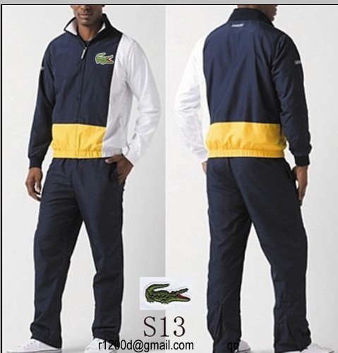 jogging lacoste pas cher