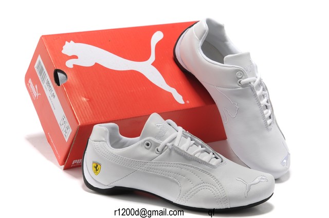 chaussure homme puma blanche