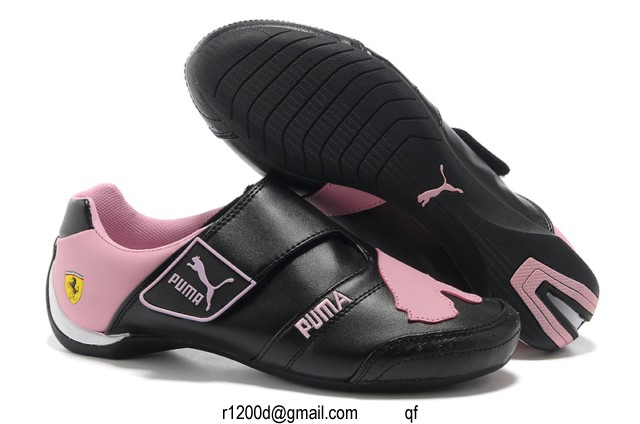 puma a scratch femme noir