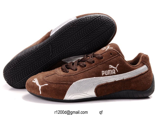 basket puma en daim