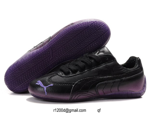 basket puma femme violet