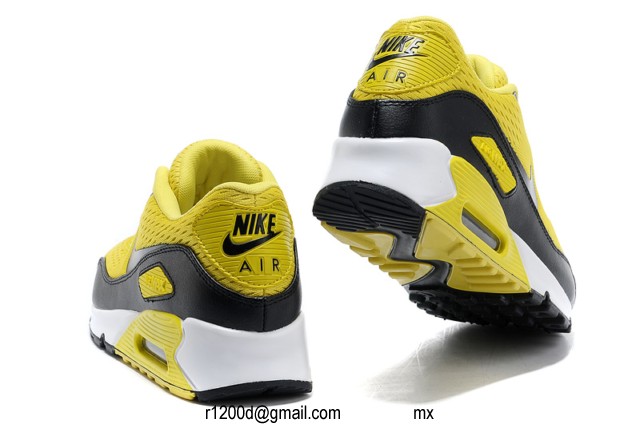 air max 90 noir jaune