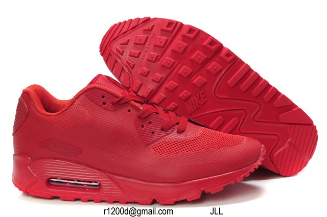 nike air max 90 hyperfuse rouge fluo femme