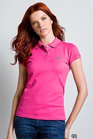 polo lacoste femme pas cher