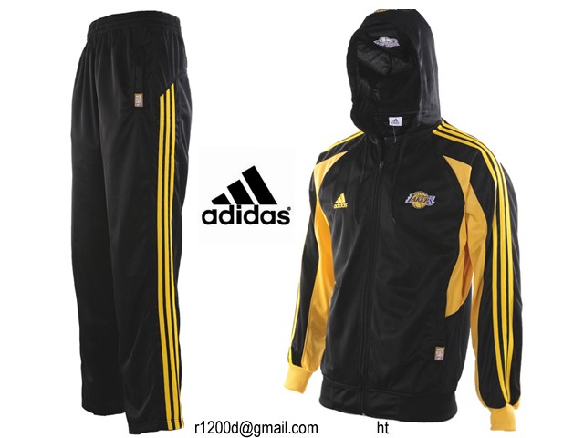 survetement adidas noir et or homme