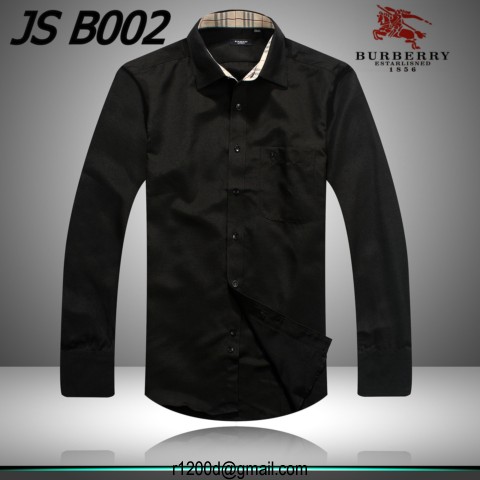 chemise burberry homme pas cher