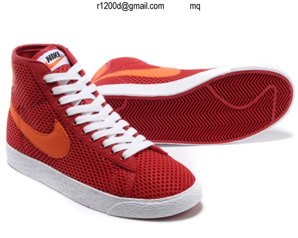nike blazer high femme bordeaux