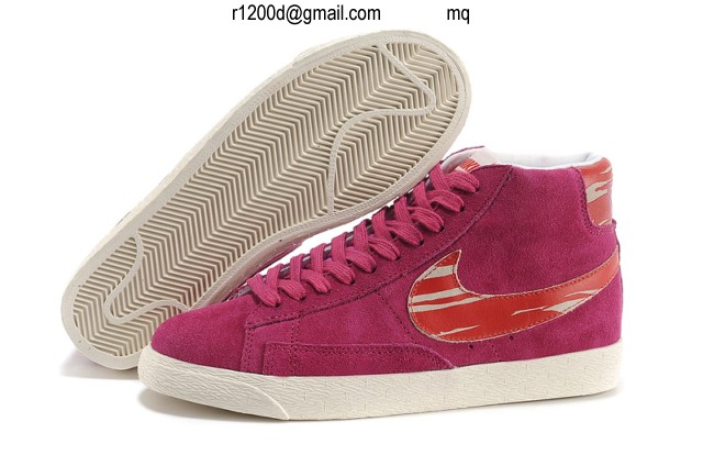 nike blazer femme rouge